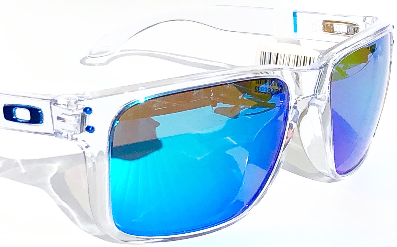 NEW* Oakley HOLBROOK XL Clear POLARIZED PRIZM SAPPHIRE Blue Sunglass  9417-07 | eBay